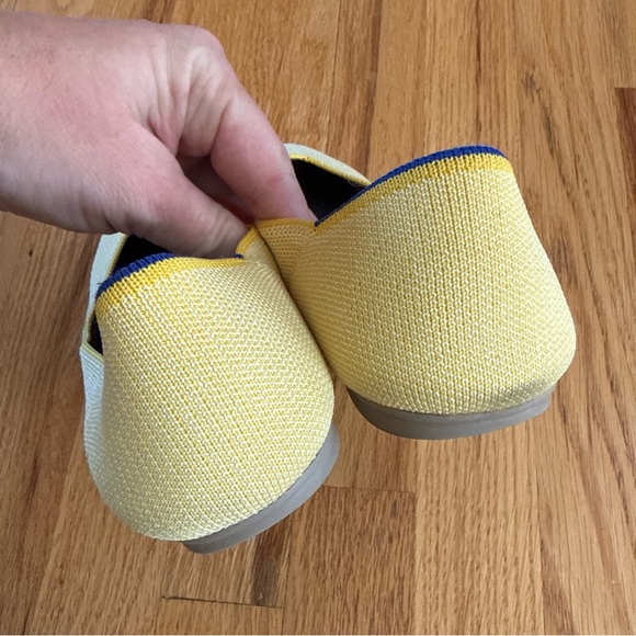Rothy’s Yellow Lemon Round Toe Slip On Classic Ballet Flat Women’s Size 8 - Picture 3 of 6